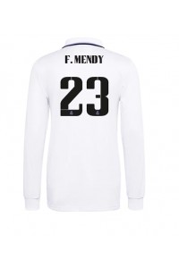 Fotbalové Dres Real Madrid Ferland Mendy #23 Domácí Oblečení 2022-23 Dlouhý Rukáv